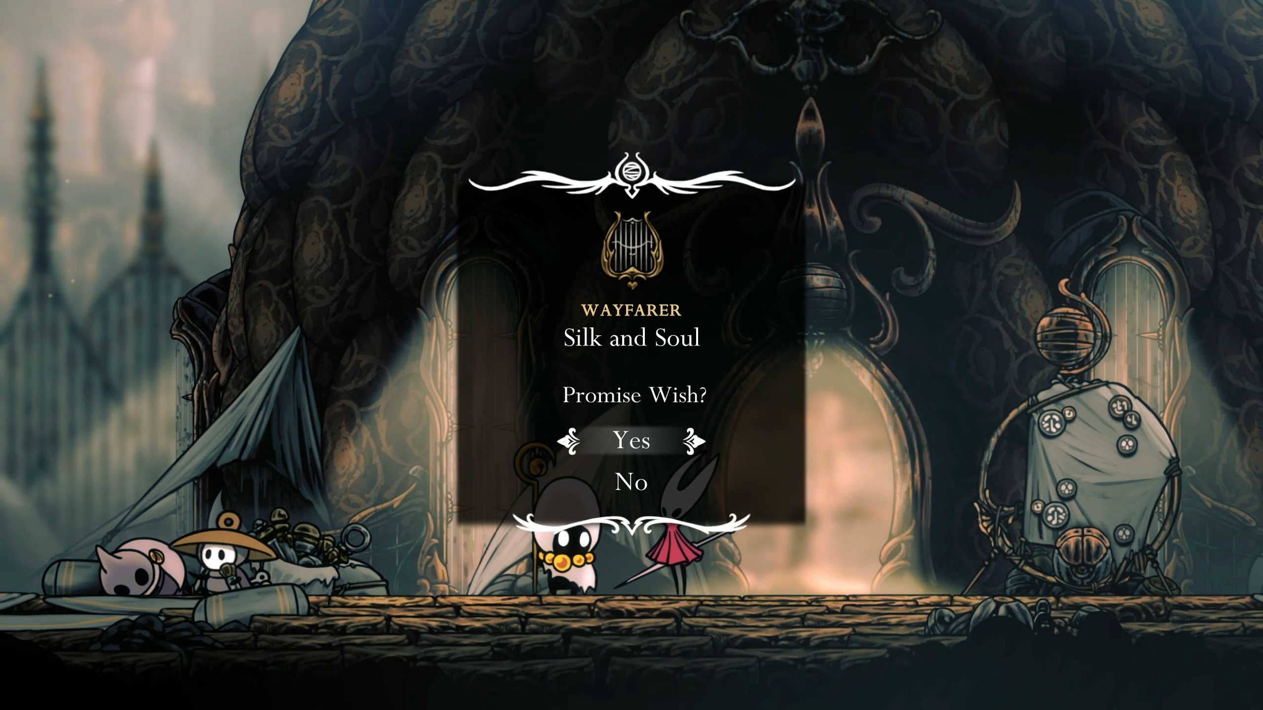 Hollow Knight: Silksong Act 3 - Silk and Soul, featuring Hornet in Pharloom.