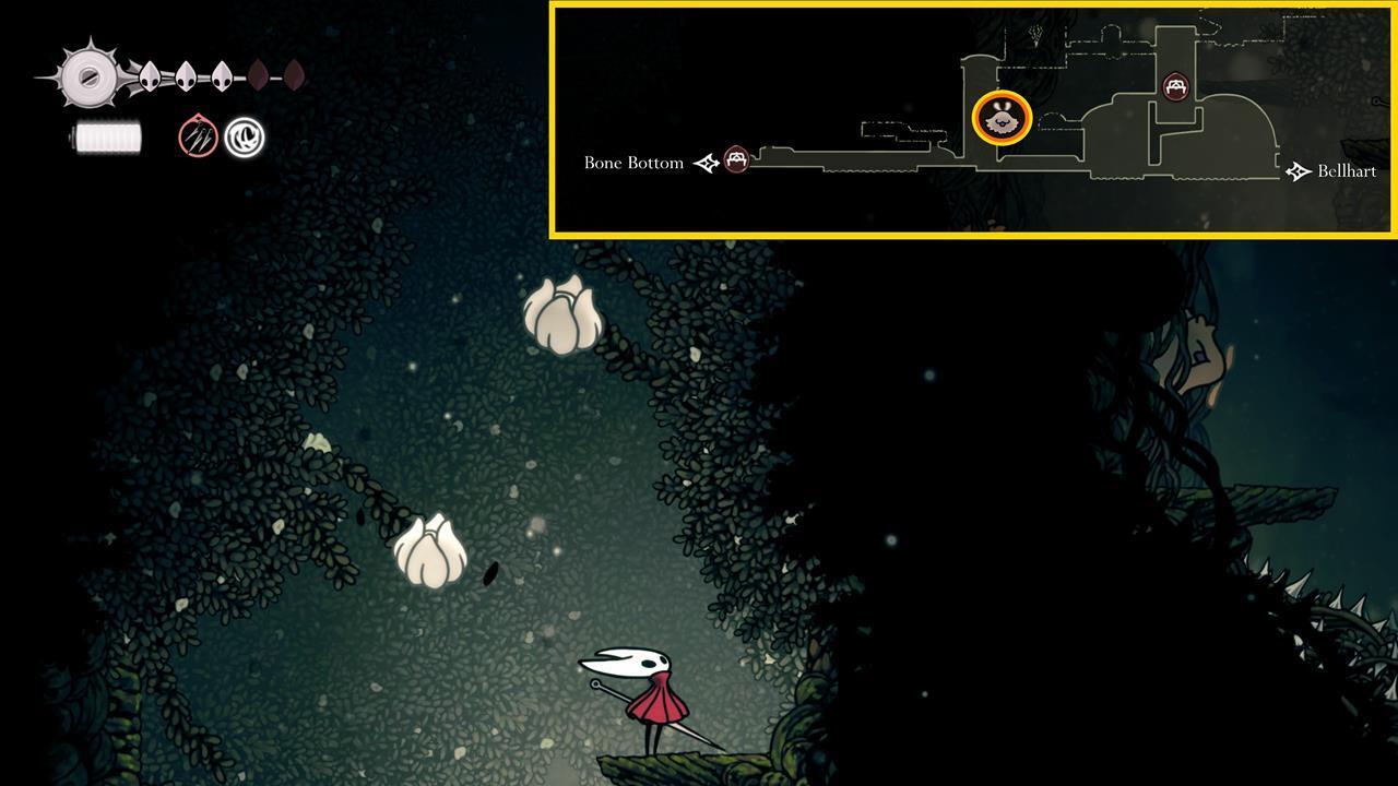 Shellwood Lost Flea Location of the single Lost Flea in Shellwood, Hollow Knight Silksong