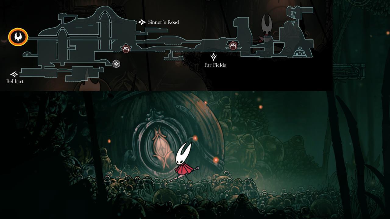 Hornet begins the Infestation Operation quest by finding the physician Yarnaby in Greymoor to cure her curse.