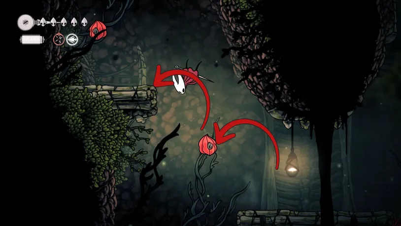 A Lost Flea trapped in a cage in Hunter's March.