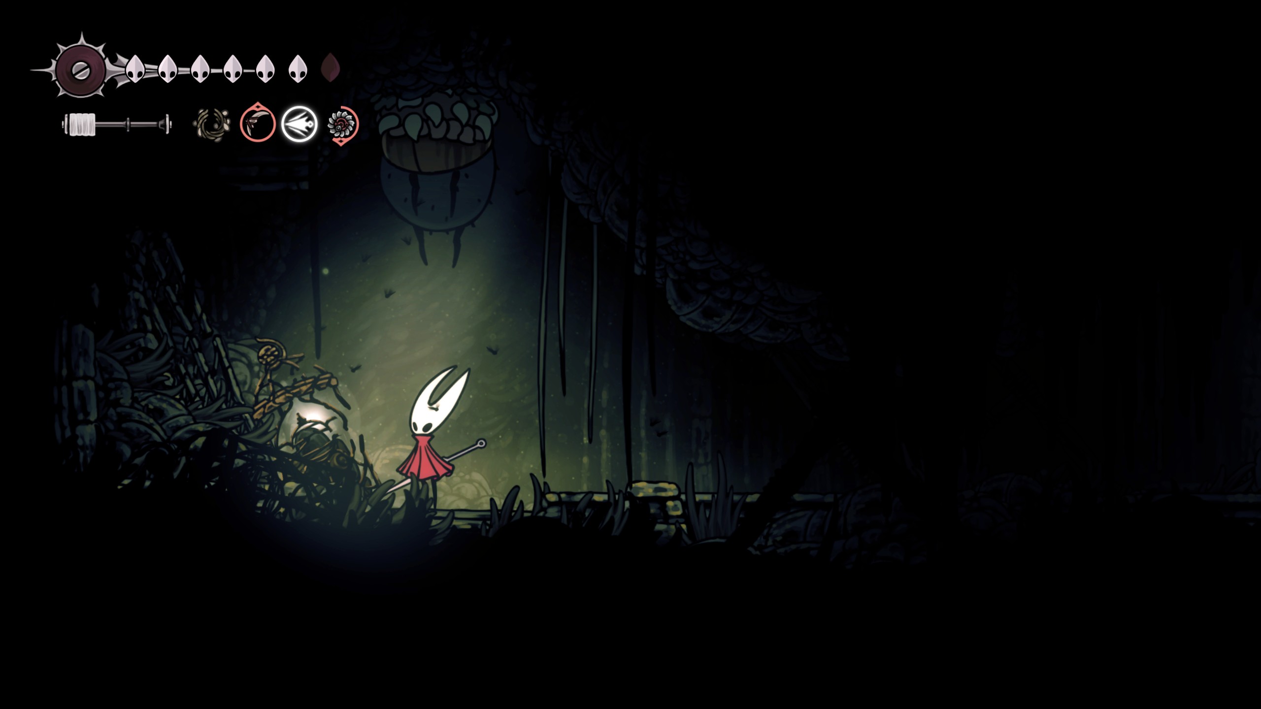 The Apostate Key Item Hollow Knight: Silksong Apostate key in a cage