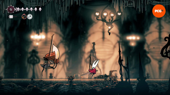 Hollow Knight Silksong map: Choral Chambers