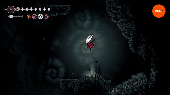 Hollow Knight Silksong map: The Abyss