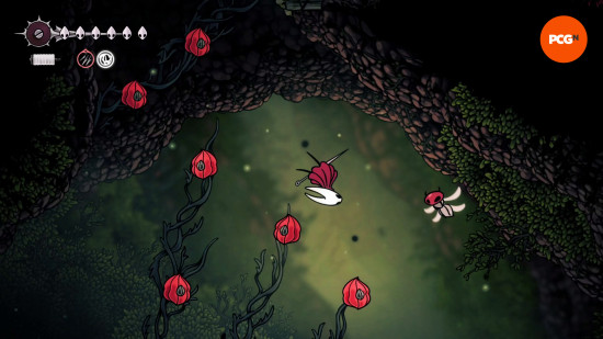 Hollow Knight Silksong map: Hornet bounces through Hunter's March