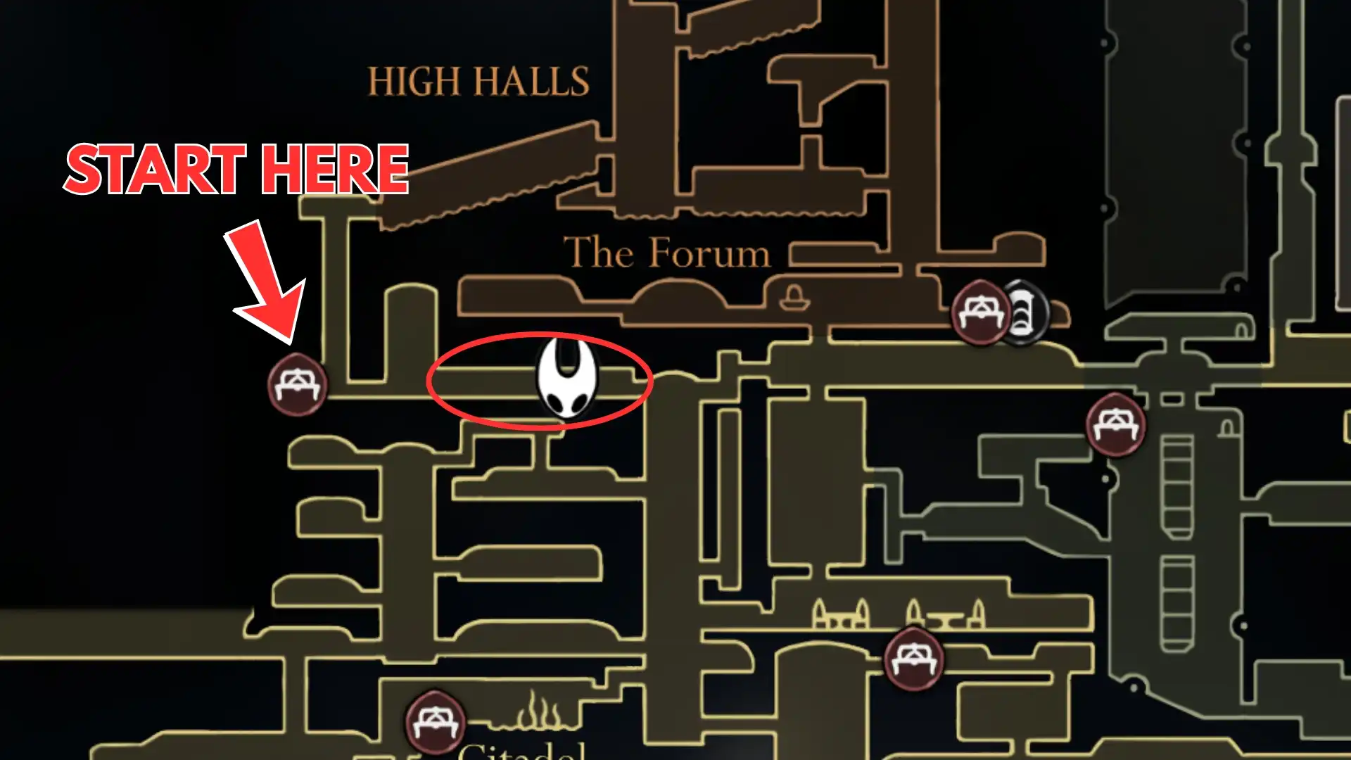 best act 3 rosary farm location in hollow knight silksong