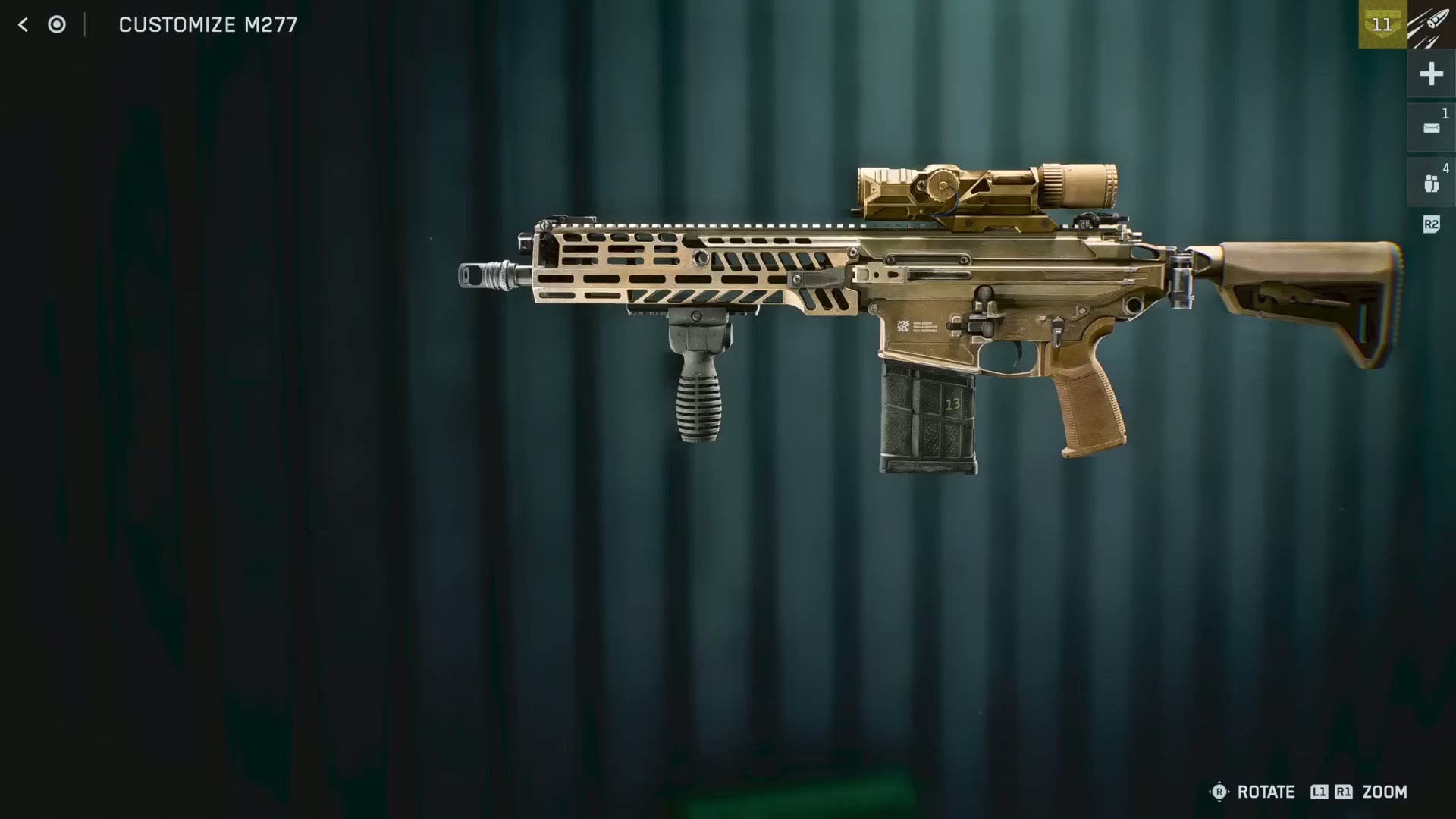 A soldier equipped for modern warfare stands ready against a backdrop of explosions and chaos.