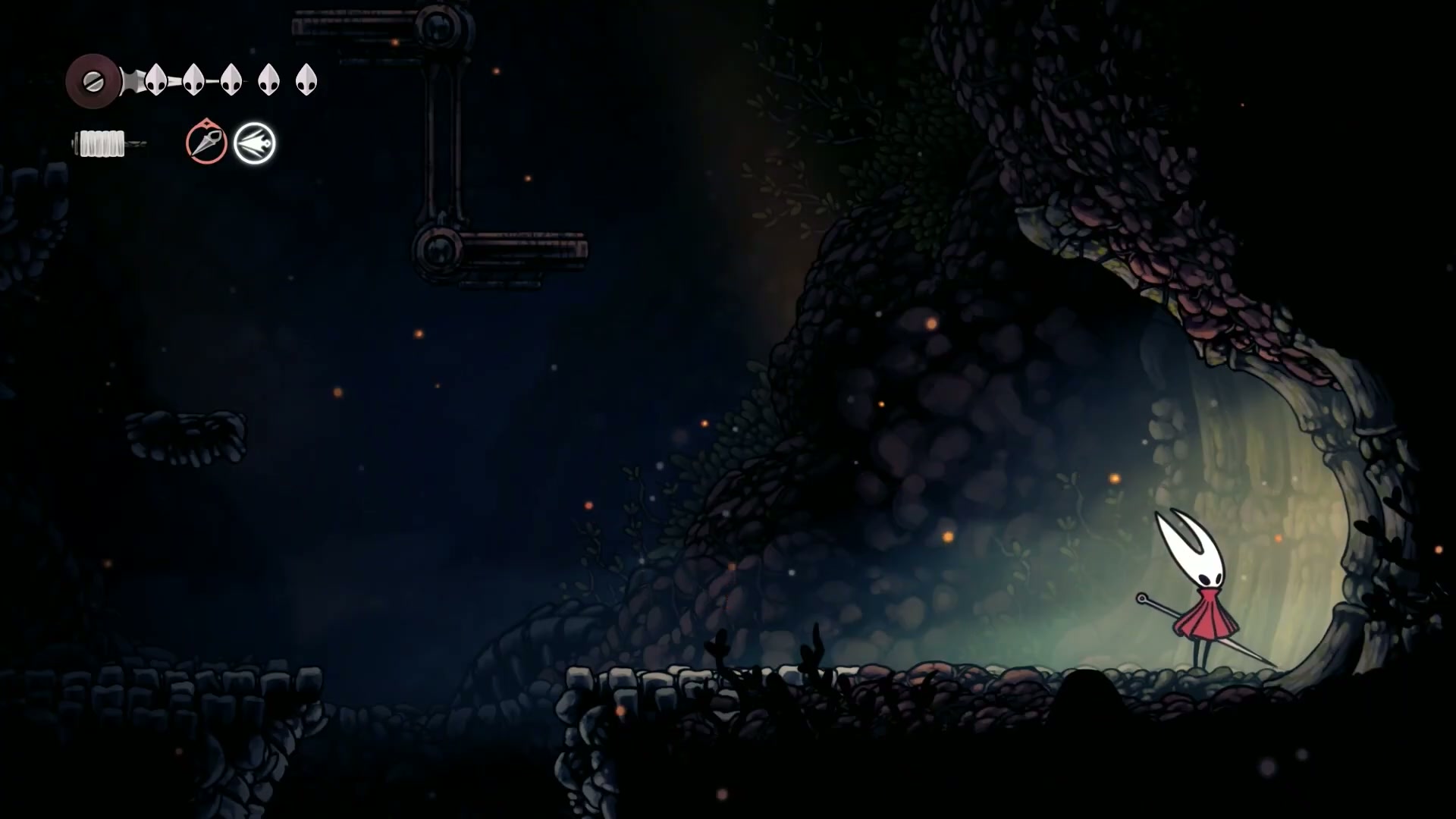 The arena for the optional ant boss guarding Hunter's March.