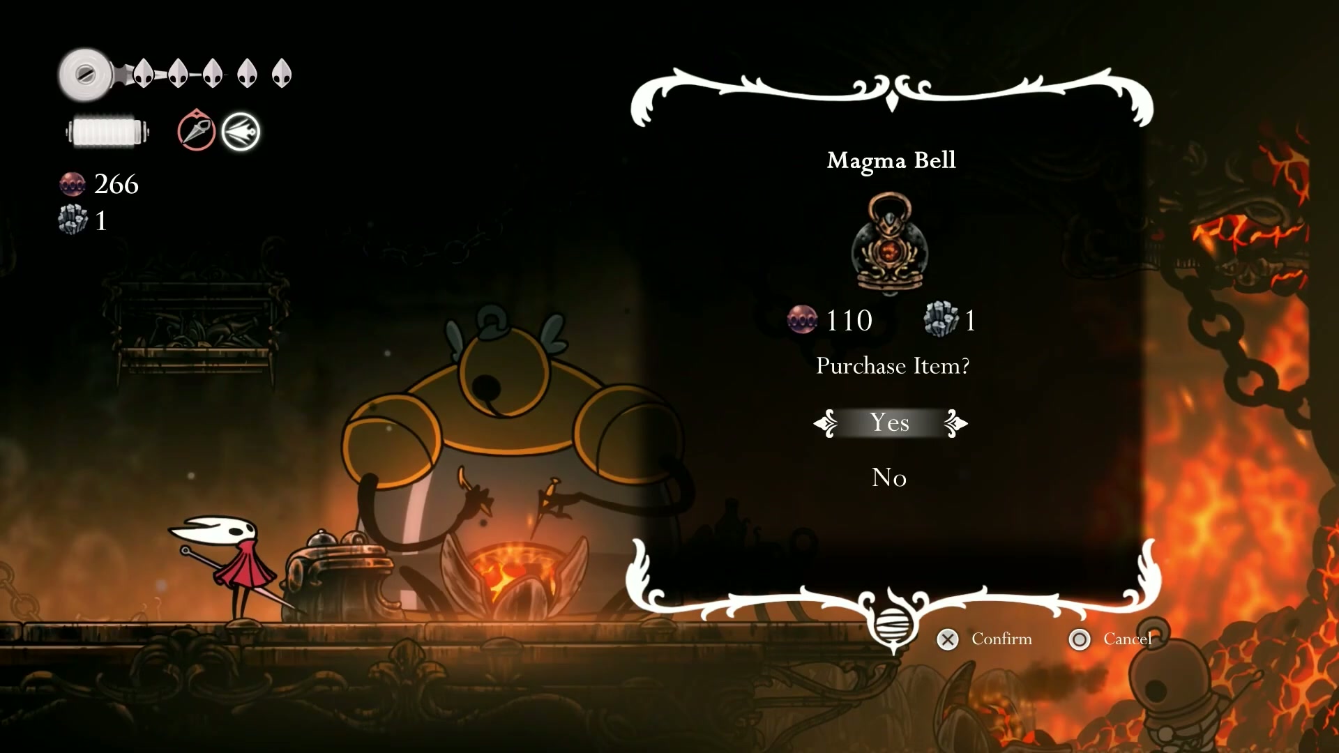 Checklist item: Purchase the Magma Bell