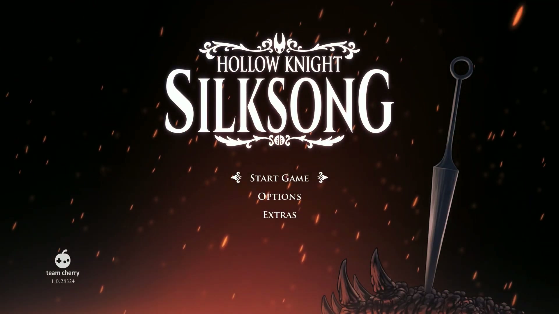 Hornet standing in a lush, mysterious area in Silksong, cover for the Silksong Platinum Walkthrough Part 1 - 100% Completion Guide