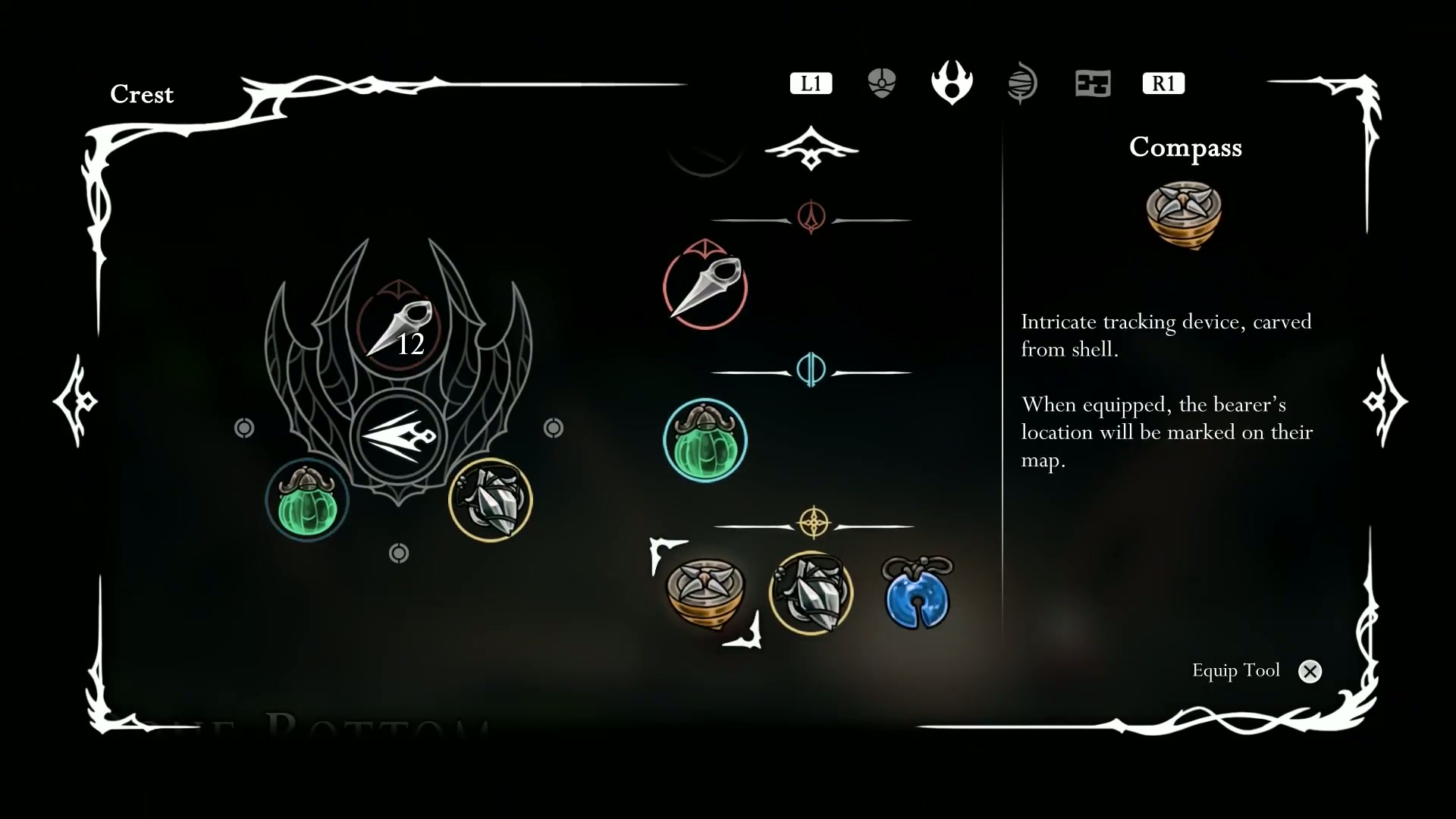 The inventory showing the collection of Pilgrim Shawls.