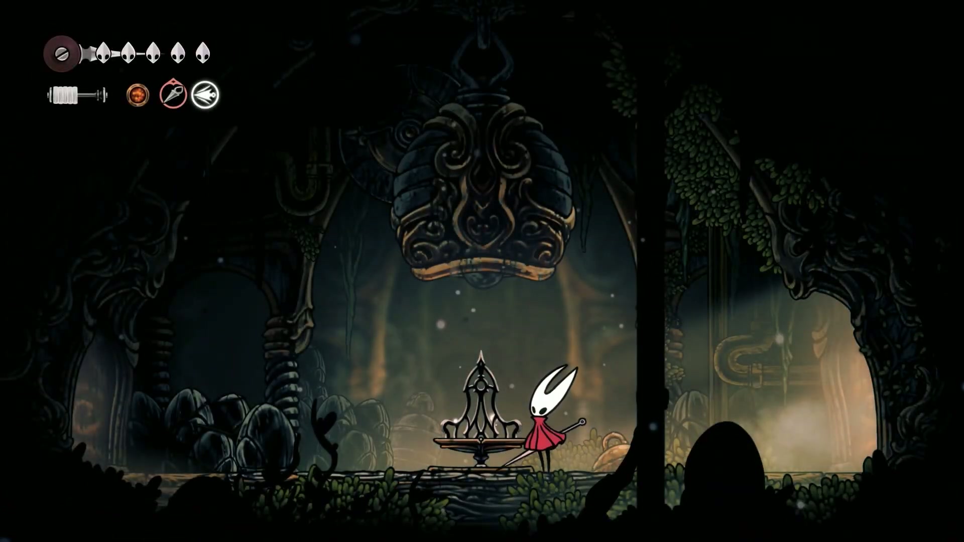 A view into the next major area of Silksong