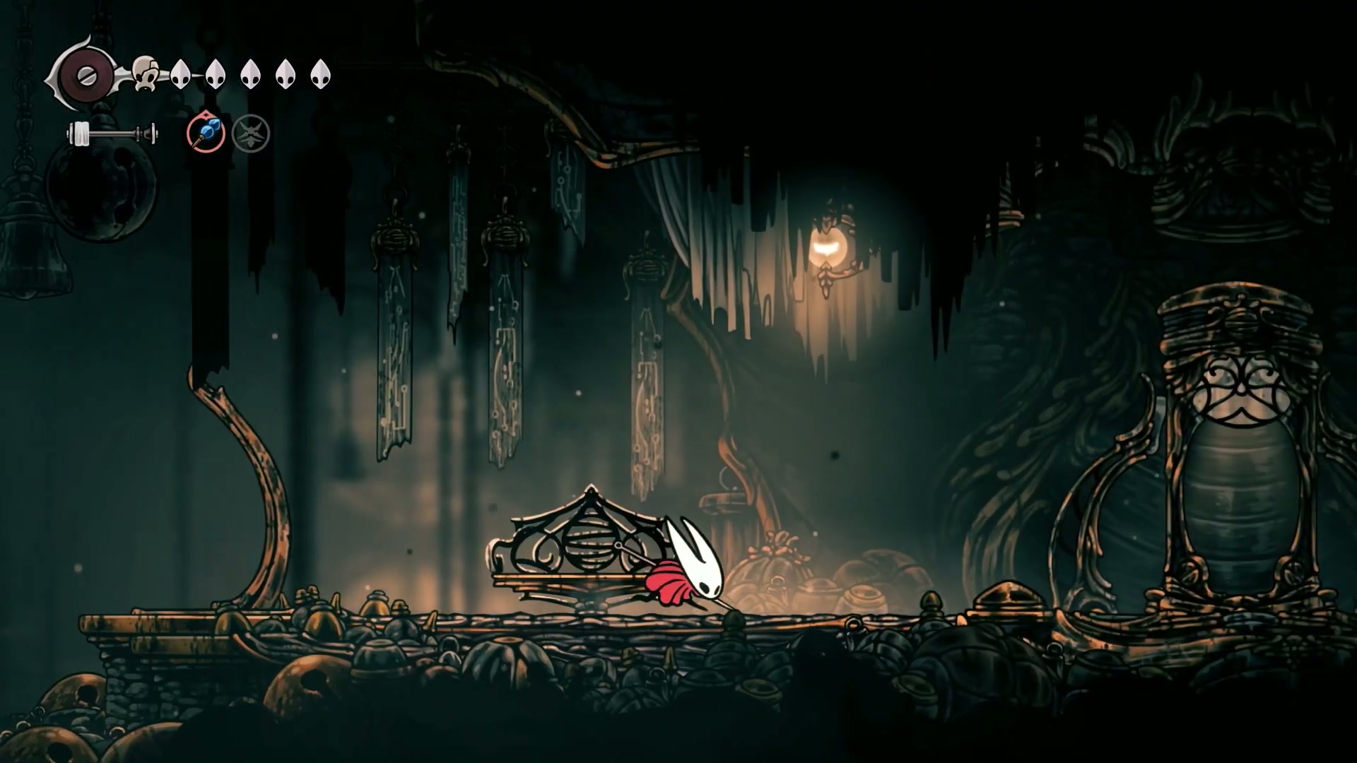 A warning sign showing missable enemies in Silksong for the 100% Completion Guide.