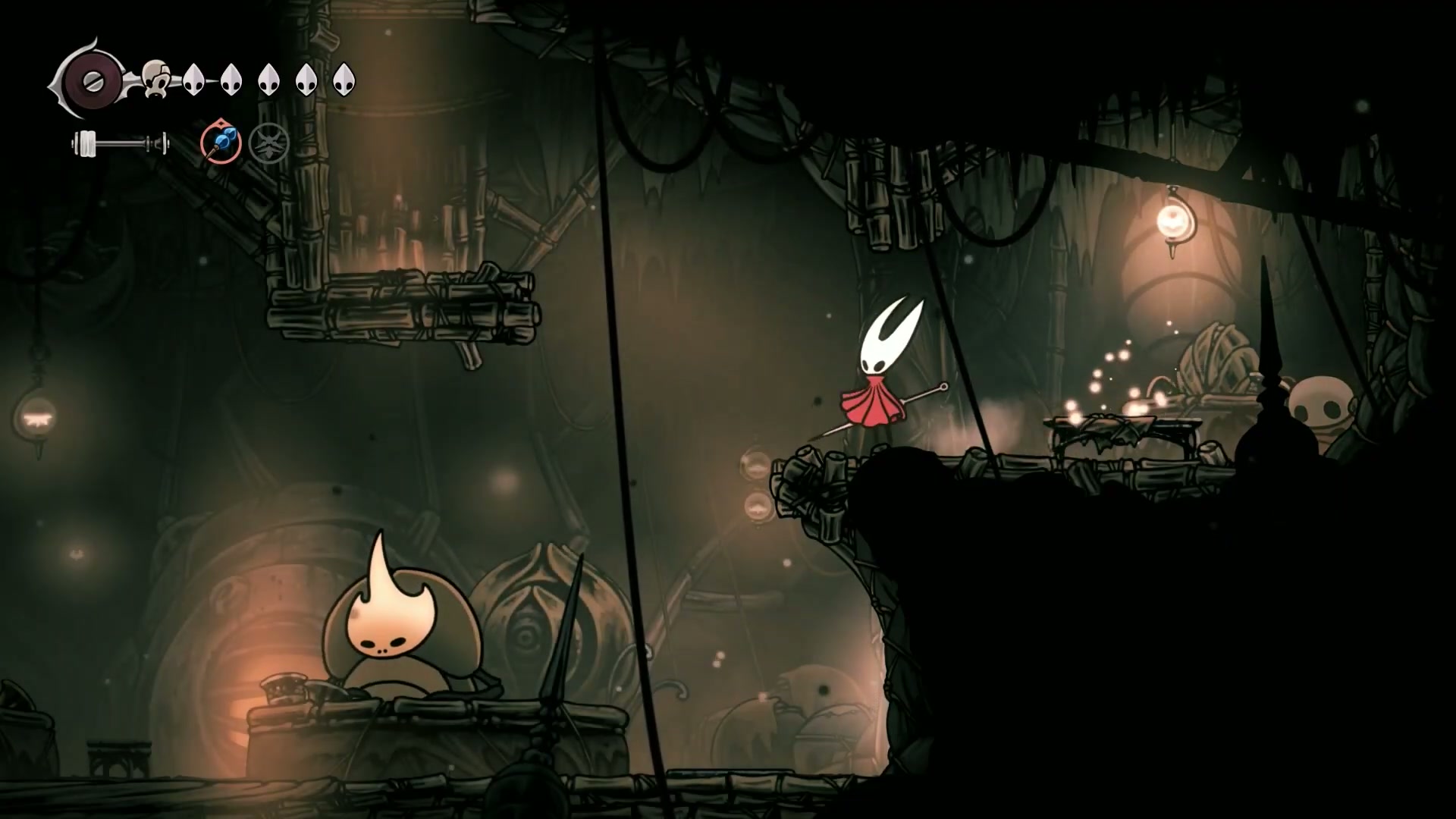 A dramatic shot of a stage-like area in the Citadel, referencing the foreshadowing quote.