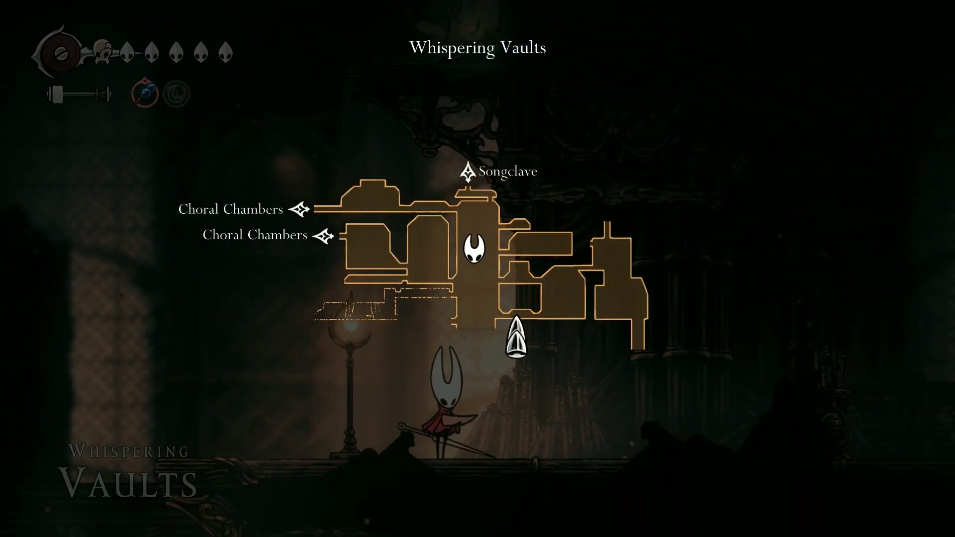 A summary of the map progress made in the Silksong Platinum Walkthrough Part 11.