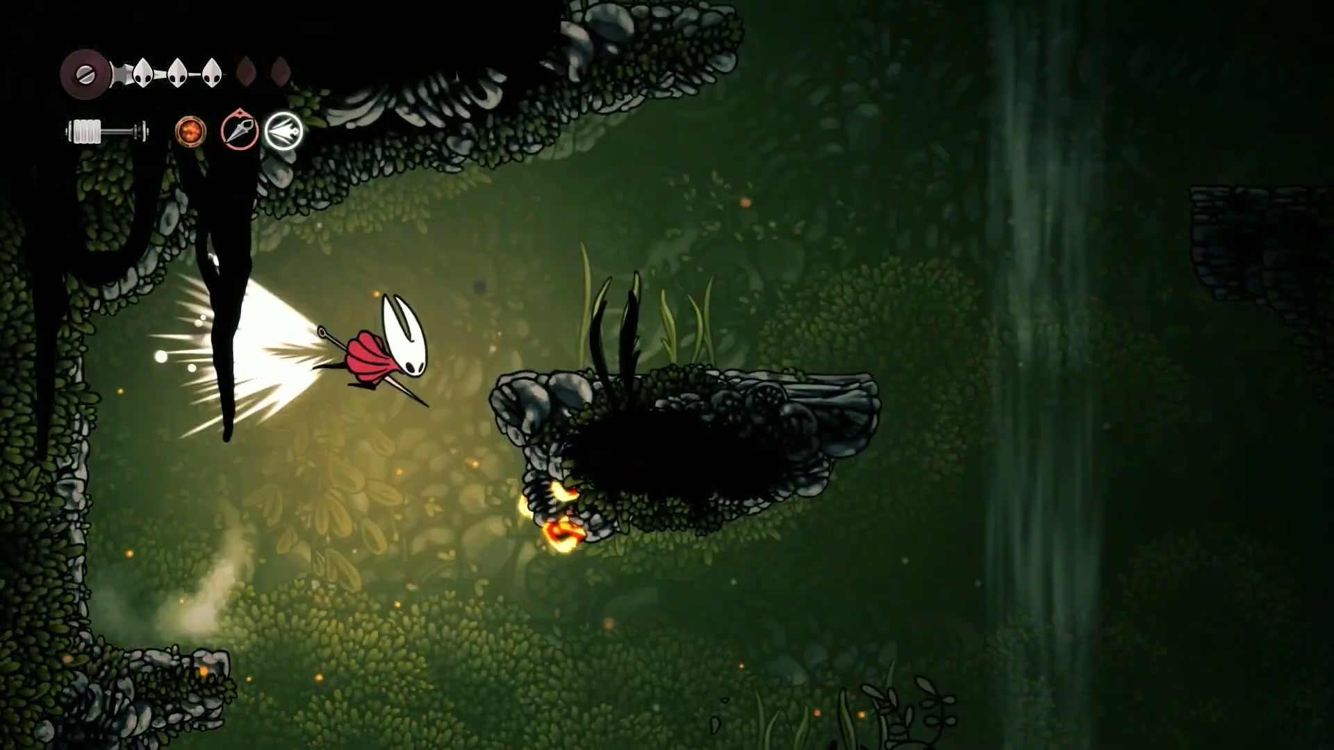 Hollow Knight: Silksong - A common platforming mistake in Farfields