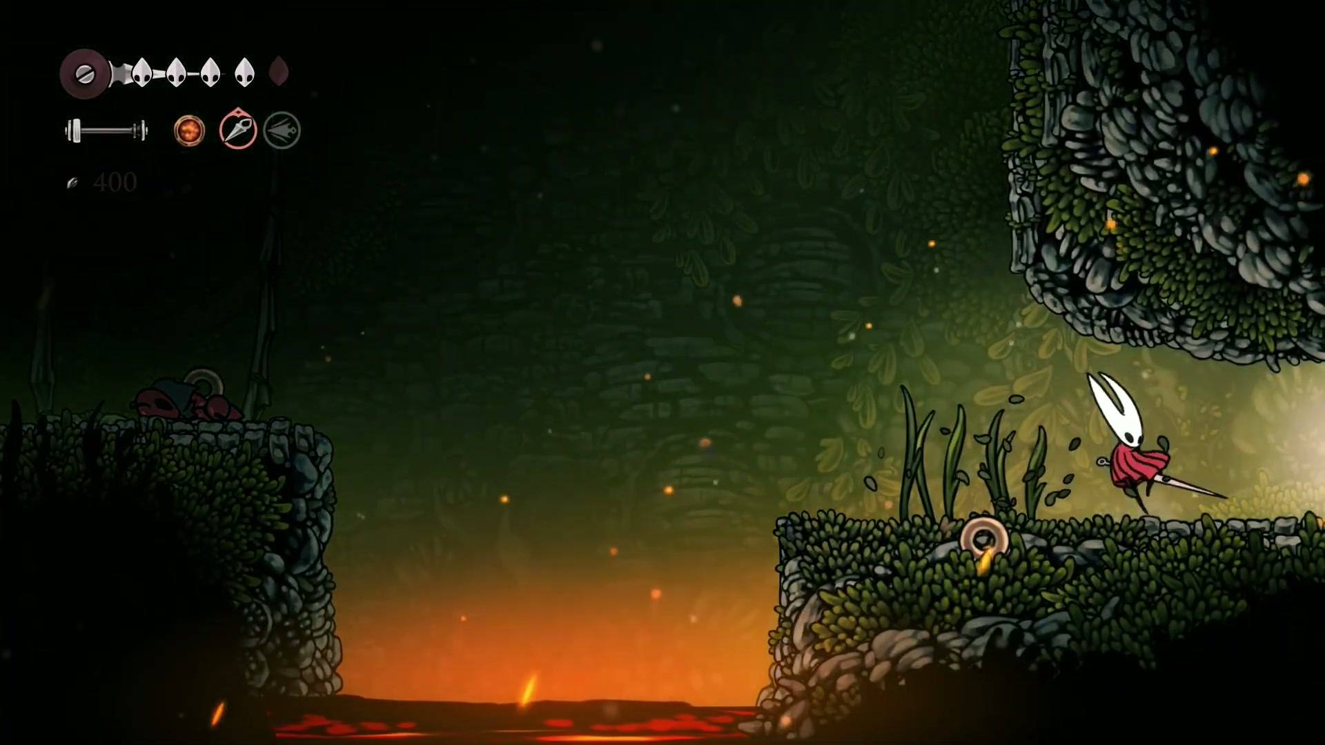 Hollow Knight: Silksong - Location of the big-time Shard Statue in Farfields