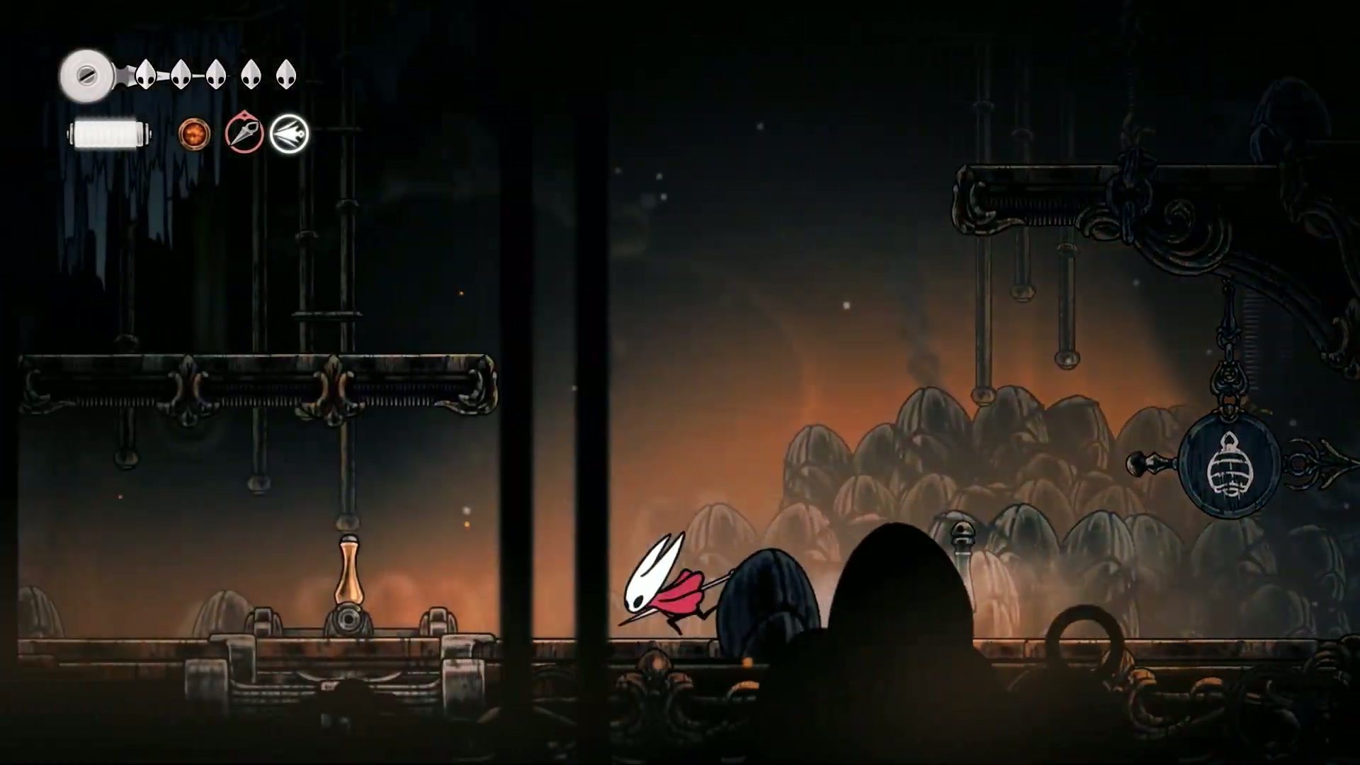 Hollow Knight: Silksong - Using the bench to reset enemies for farming