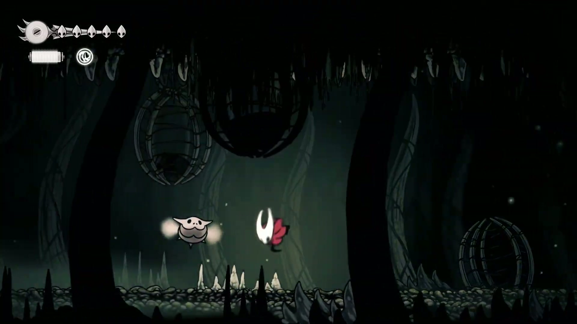 Hornet holding the newly acquired Crest of the Beast, ready for the next challenge in Silksong.