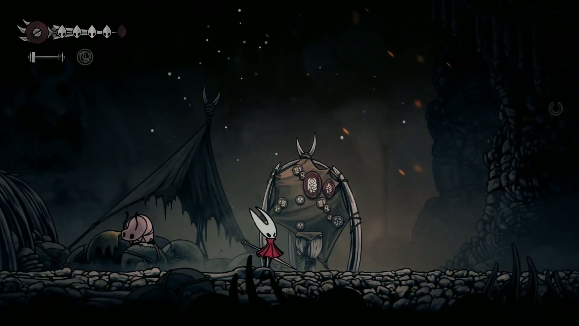 Hollow Knight Silksong - Accepting all quests from the Bone Bottom board.