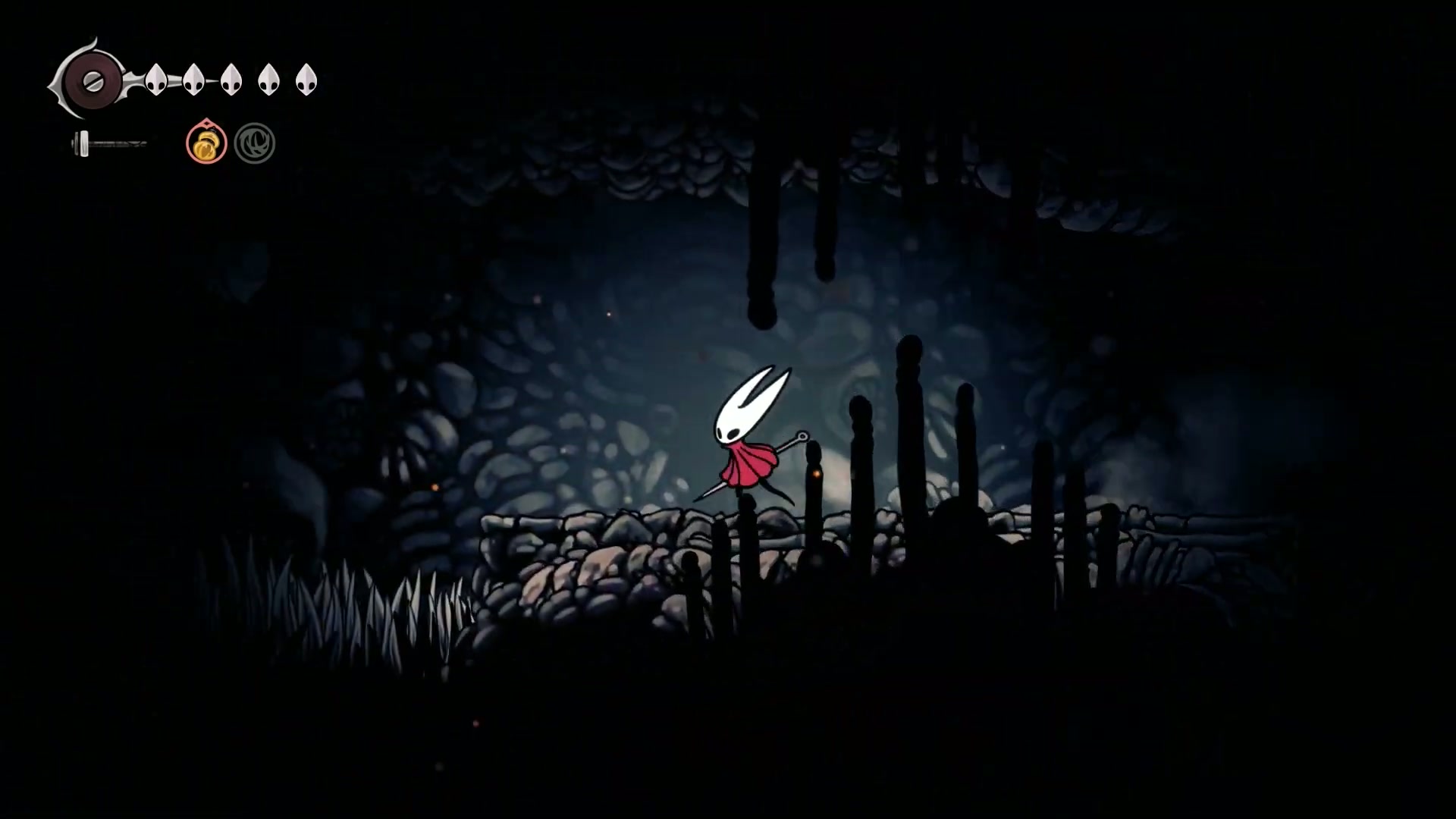 Hollow Knight Silksong - Running past enemies to speed up the boss runback.