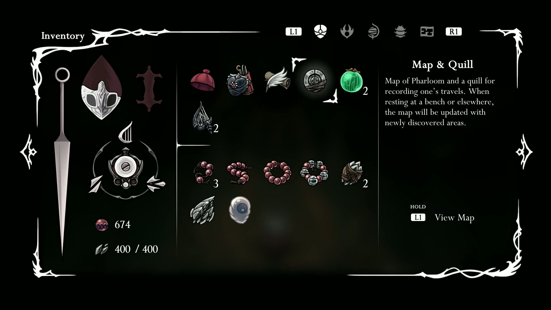 Silksong - Part 8 Mastery Checklist Visual