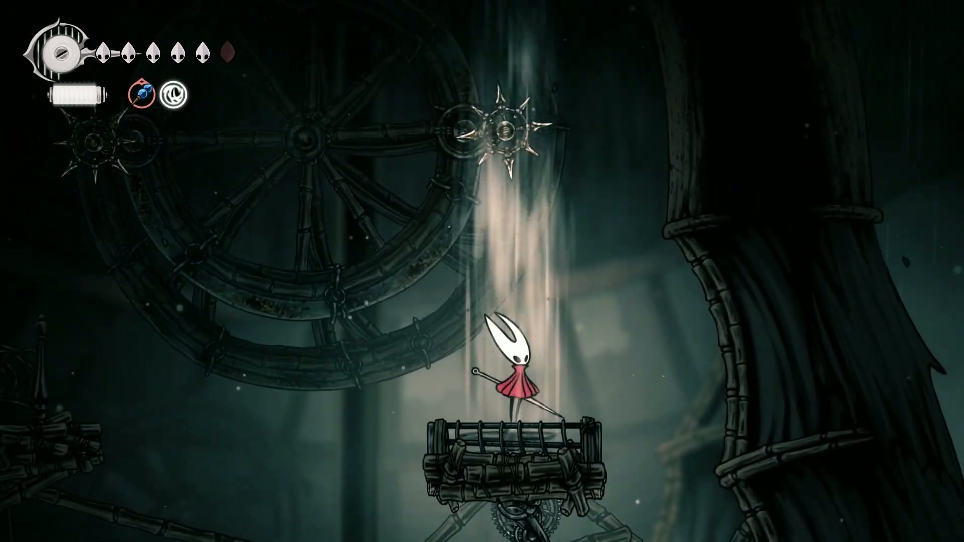 Silksong - Difficult jump to get the Silk Eater item in Greymoor