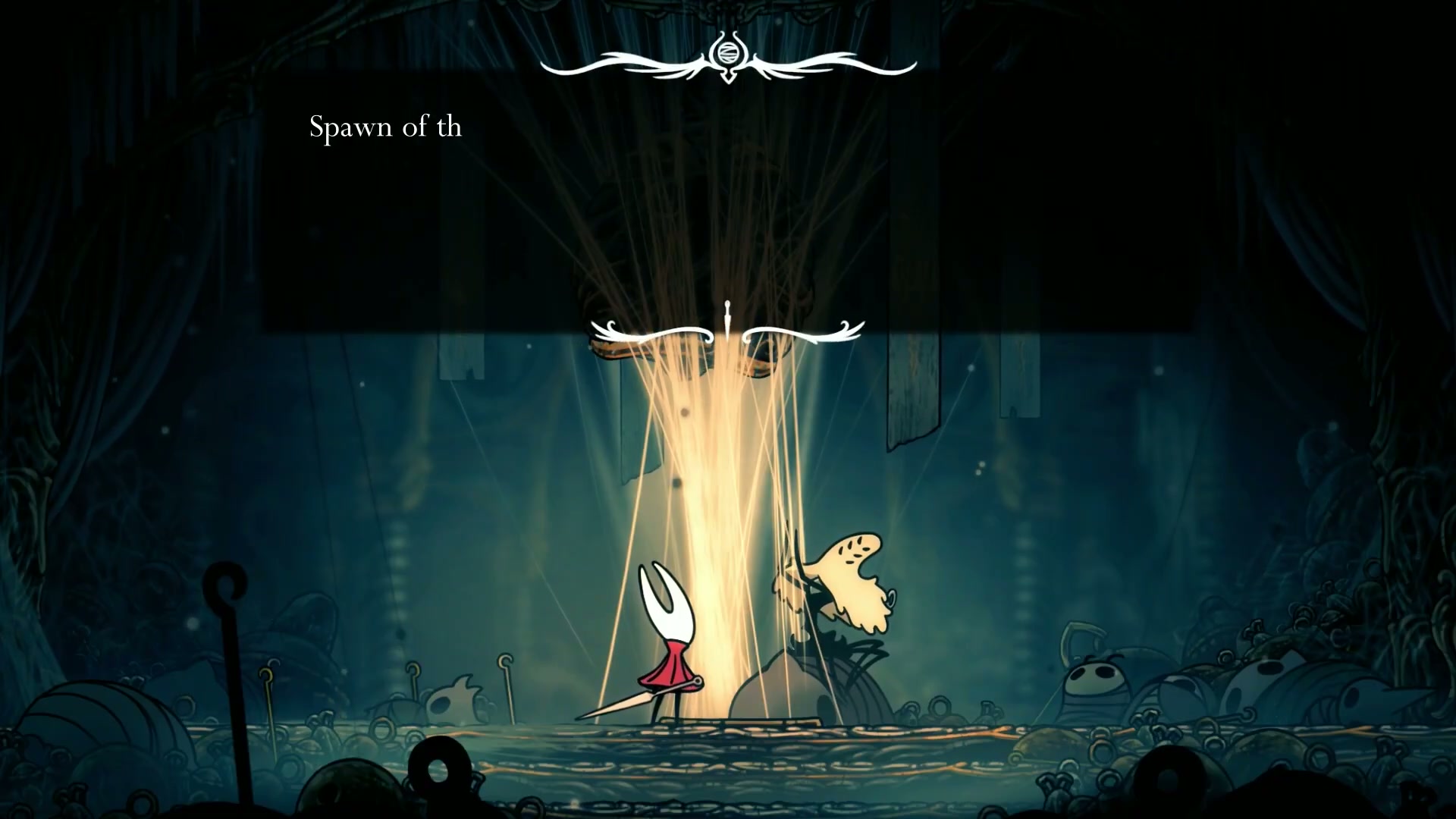 Silksong - Entering the arena for the Widow boss fight